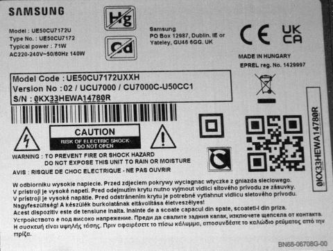 BN9656840Y CU7000 REV1.0 + BN59-01370A WCT733M  BN96-39821F - pozitia GG25 [2]