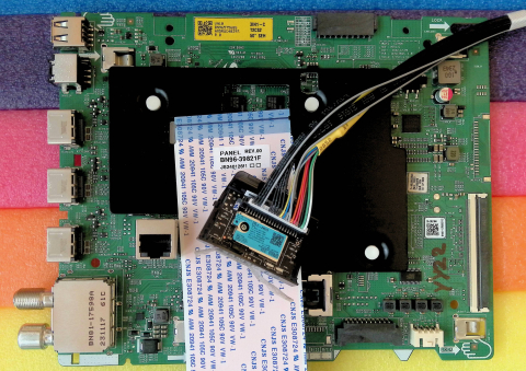 Placi de baza - BN9657568S = CU7000 REV1.0 + BN59-01370A WCT733M + BN96-39821F - pozitia YY22