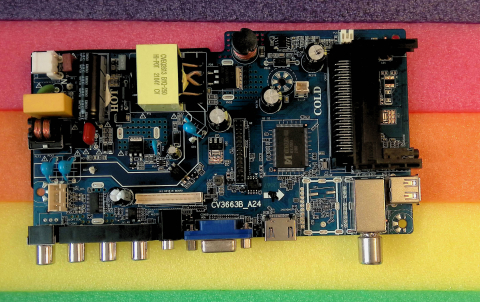 Placi de baza - CV3663B_A24 ( ecran HD cu LVDS la 12V ) - pozitia MX24