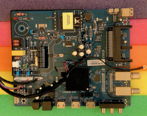 Placi de baza - CV6683H-E42 + JUI7.820.0498 WF-M603-UWC1 JCM-200618 - pozitia GG645