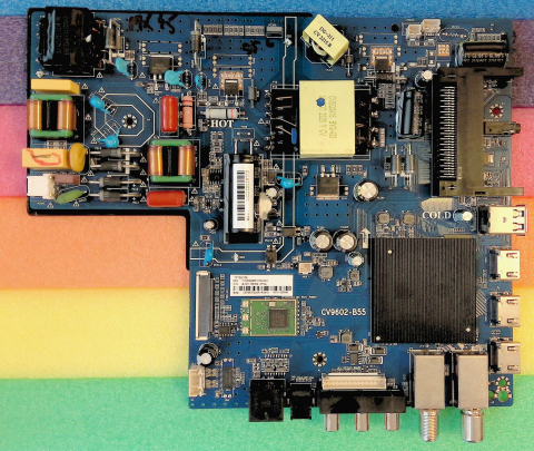 Placi de baza - CV9602-B55 pentru tv Vortex V55R0213VS TFT222108 cu ecran T550QVN10.0 - pozitia MX45