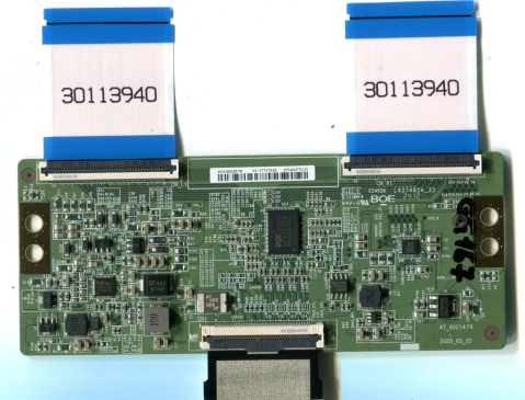 Module TCON - HV430QUBF70 47_6021476 2020_05_22 - pozitia GG167