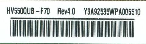 HV550QUB-F70(4.0) N012406-002909-002 VER00.02 7E8.10.29 - pozitia GG909 GG911 [4]