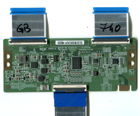 Module TCON - HV750QUBF91 47_6021332 HV650QUB_F70_V00 2019_06_21 - pozitia GG740