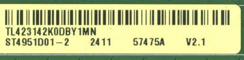 L1_DU7K_E0_CFM_L7(1) + L1_DU7K_E0_CFM_R9(1) R1.1_XAK_100_7pi  LM41-01145A / C  LM41-01146A / C - pozitia GG172 [10]