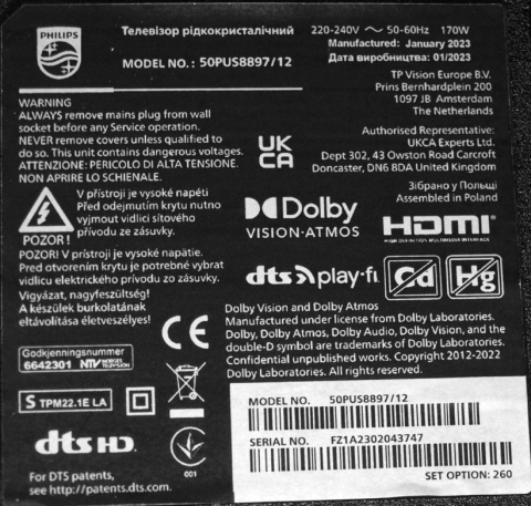 LB5010G V0_00 / LB50106 V0_00 - pozitia SRL443 YY48 [4]