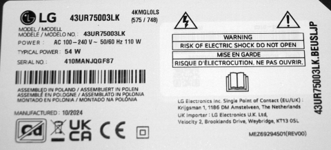 LGP43NT-21U1 EAX69502103 (1.0) EAY65895567 EPCD10CB1C 3PCR03132A - pozitia GG554 GG555 [2]