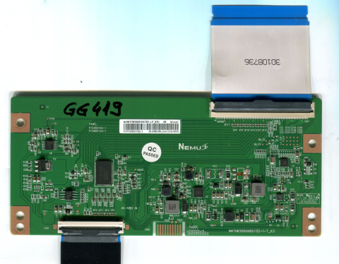 Module TCON - NEMUS PT500GT02-1 = N4THK500UHDGT02-1-T_K3 = N4THK500UHDGT02-1-F_K3D 4K - pozitia SRL441 SRL536 GG419 GG421