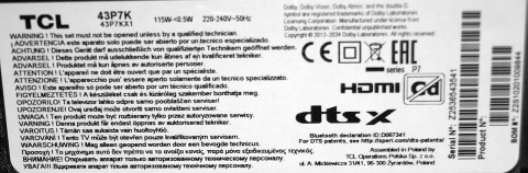 PW.A100W2.775 43" - pozitia GG709 GG710 GG712 [2]