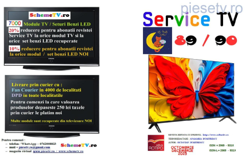 Revista Service TV - SERVICE TV - Nr 89 / 90 - octombrie~decembrie 2025