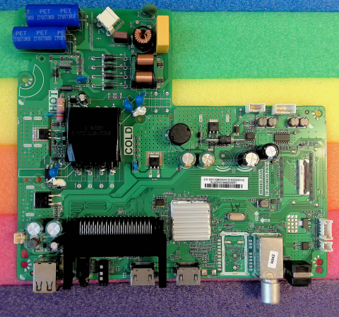 Placi de baza - TP.MS3663S.PB781 3MS663L0S2A conector LVDS MIC 30 PINI - LED-uri la 6V - pozitia MX41