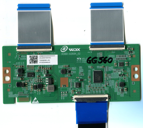 Module TCON - WDX DCBDI-A260H_02 T500QVN04.1 B2 - pozitia GG560
