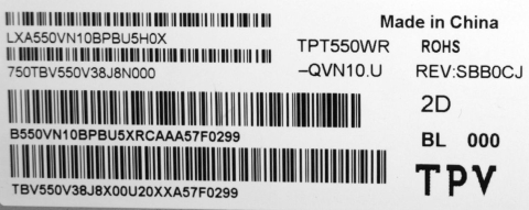 WDX DCBDI-A260H_02 T550QVN10.B - pozitia GG942 GG949 [4]