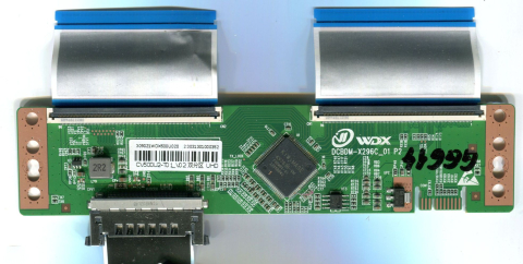 Module TCON - WDX DCBDM-X296C_01 P2 CV500U2-T01_V02 UHD - pozitia GG614