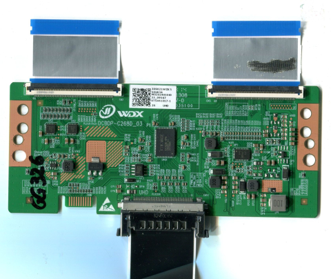 Module TCON - WDX DCBDP-C268D_03 ST5461D17-1 2S UHD - pozitia GG113 GG326