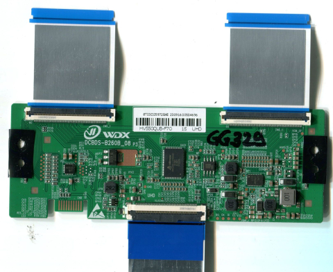 Module TCON - WDX DCBDS_B260B_08 HV550QUB-F70 1S UHD - pozitia GG329