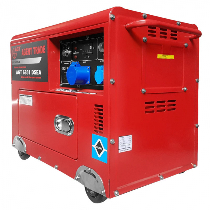 Generator de curent diesel agt 6851 dsea 5 kwa cu automatizare [2]
