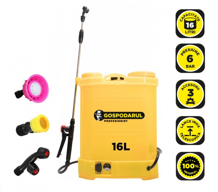 GP - PULVERIZATOR CU BATERIE 16L [1]