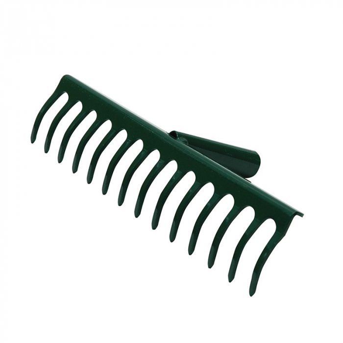 GREBLA METALICA CU DINTI CALITI 360X80MM / 14 DINTI [1]