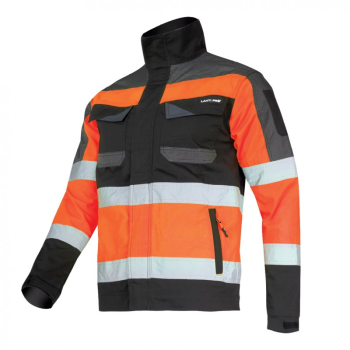 JACHETA REFLECTORIZANTA SLIM-FIT / PORTOCALIU - XL [1]