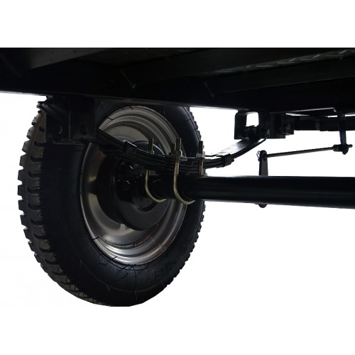 Remorca motocultor Rotakt REM400-1, capacitate 400 kg, basculabila [3]