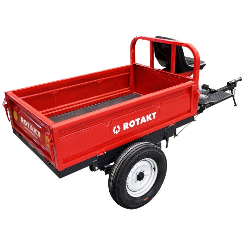 Remorca motocultor Rotakt rem400, capacitate 400 kg, basculabila [8]