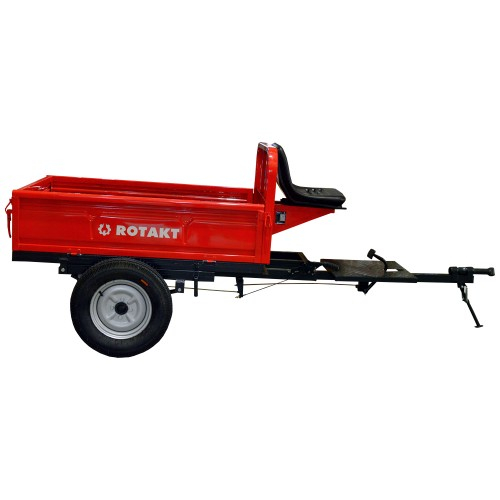 Remorca motocultor Rotakt rem400, capacitate 400 kg, basculabila [2]