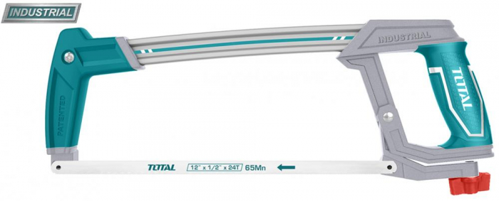 TOTAL - Fierastrau cu cadru metalic - 300mm / 12- heavy-duty (INDUSTRIAL) [1]