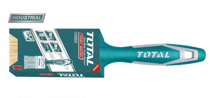 TOTAL - Pensula de vopsea 63mm - maner TPR (INDUSTRIAL) [1]