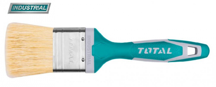 TOTAL - Pensula de vopsea 75mm - maner TPR (INDUSTRIAL) [1]