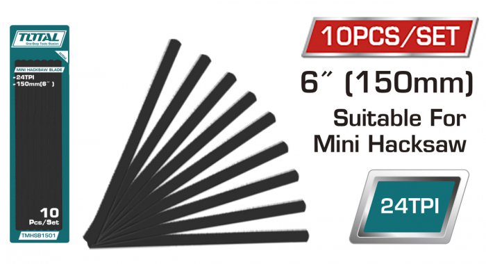 TOTAL - Set lame mini-fierastrau 150mm/6" 24T [1]