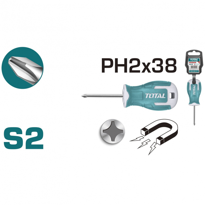 Surubelnita phillips- ph2 - 6.0mm - 38mm - [1]