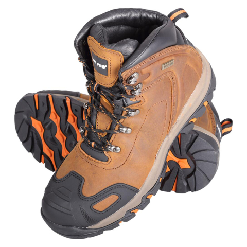 Protectia picioarelor - BOCANC PIELE-INTOARSA CU CAUCIUC (O2SRA) - 39