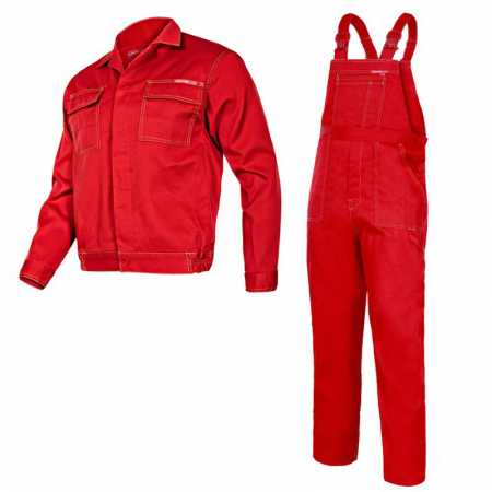 Echipamente de protectie - COSTUM LUCRU SUBTIRE / ROSU - S/H-164