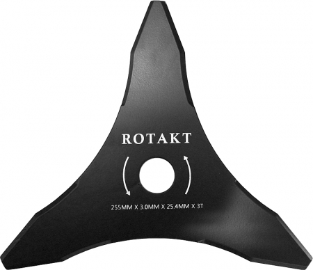 Accesorii si consumabile - Cutit cosire pentru motocoasa, 3 taisuri, 255x25.4x3mm RODT03253