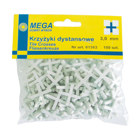 Masini taiat gresie si faianta - DISTANTIERE FAIANTA TIP CRUCE 12.0MM, 15/SET