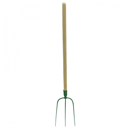 Ferma si Gradina - FURCA GOSPODARIE CU MANER LEMN 230X330/1330MM / 3 DINTI