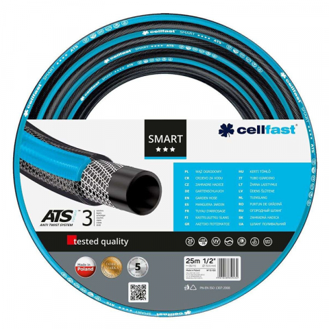 Ferma si Gradina - FURTUN APA ANTIRASUCIRE 3-STRATURI 1/2" / 25M