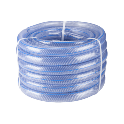 Hidrofoare, motopompe si pompe de apa - FURTUN TRANSPARENT CU INSERTIE / 50M - 3/4"