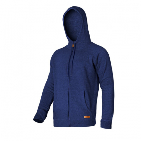 Echipamente de protectie - JACHETA HANORAC CU GLUGA SI FERMOAR / ALBASTRU - 2XL