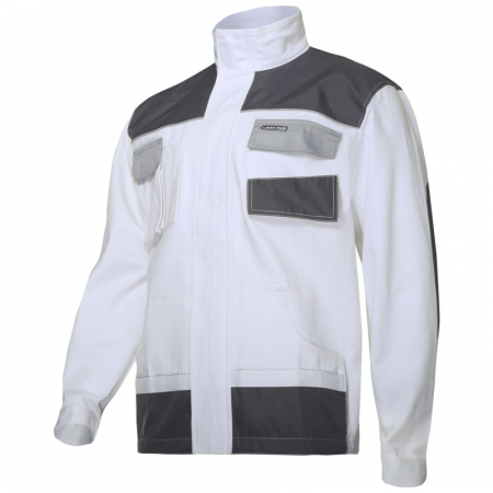 Echipamente de protectie - JACHETA LUCRU MEDIU-GROASA BUMBAC / ALB - S/48