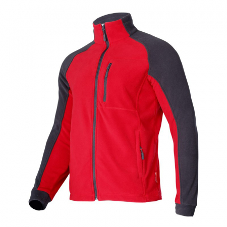 Echipamente de protectie - JACHETA POLAR / ROSU - 3XL