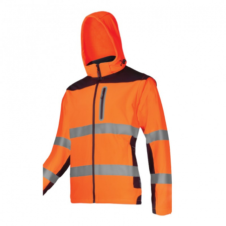 Echipamente de protectie - JACHETA REFLECTORIZANTA ELASTICA / PORTOCALIU - 2XL