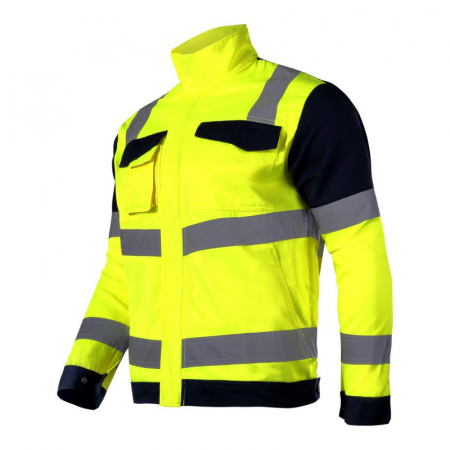 Echipamente de protectie - JACHETA REFLECTORIZANTA PREMIUM / VERDE - S