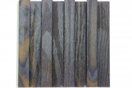Riflaje decorative - Panou riflaj decorativ WPC stejar negru L 290 x l 168 x 24 mm