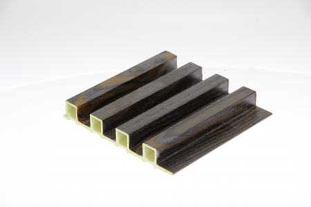 Panou riflaj decorativ WPC stejar negru L 290 x l 168 x 24 mm [1]