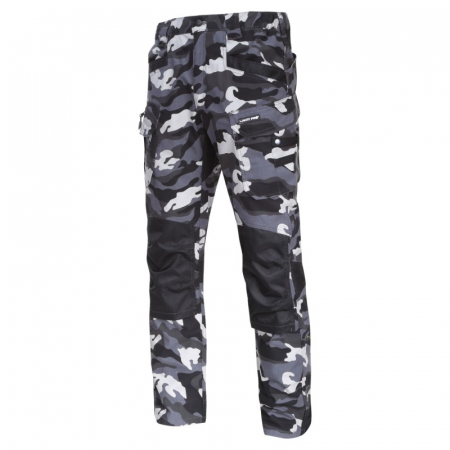 Echipamente de protectie - PANTALON INTERVENTIE INTARIT / CAMUFLAJ - L