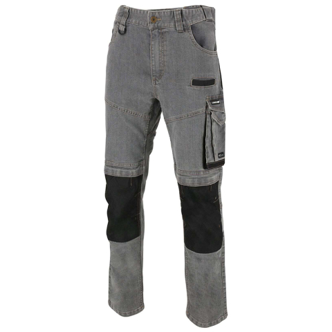 Uzuali - PANTALON LUCRU TIP-BLUGI SLIM-FIT ELASTIC GRI - S