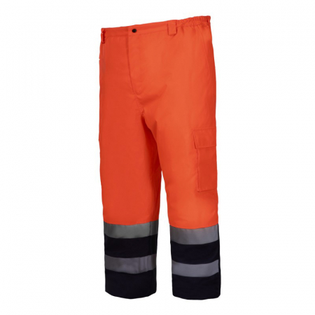 Echipamente de protectie - PANTALON REFLECTORIZANT CAPTUSIT / PORTOCALIU - S