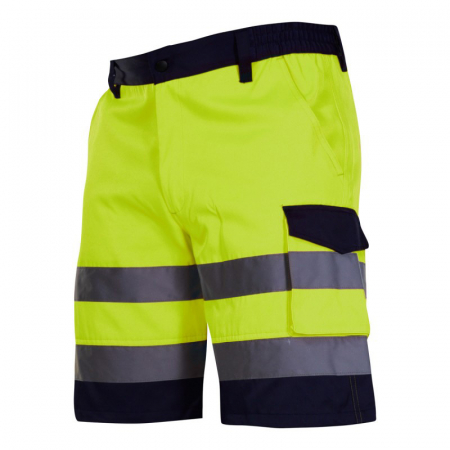 Echipamente de protectie - PANTALON REFLECTORIZANT SCURT / VERDE - S